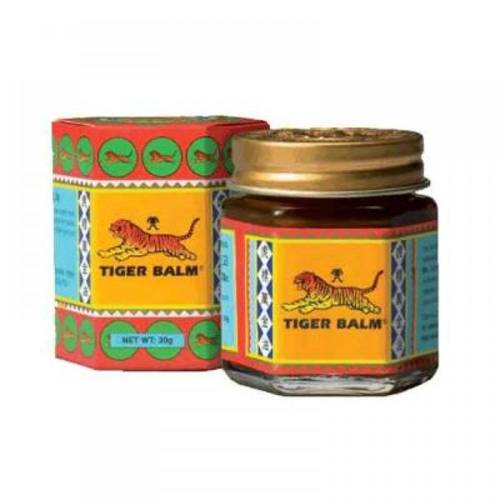 تايجر بام (Tiger Balm) مرهم مسكن للألم بالبلسم الأحمر لتخفيف آلام المفاصل والعضلات