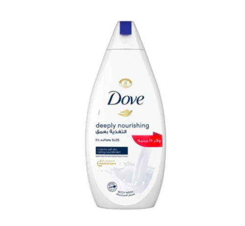 دوف (Dove) غسول الجسم تغذية عميقة (Deeply Nourishing) لترطيب فائق - 500 مل