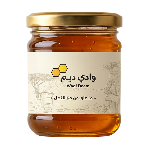 عسل كل الثمرات البري الطبيعي الخام