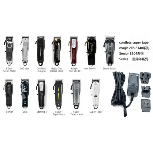 USB كابل شحن ل WAHL مقص الشعر 8148/8591/8504/1919 الشعر دفع شاحن محول الطاقة مقص الشعر الملحقات