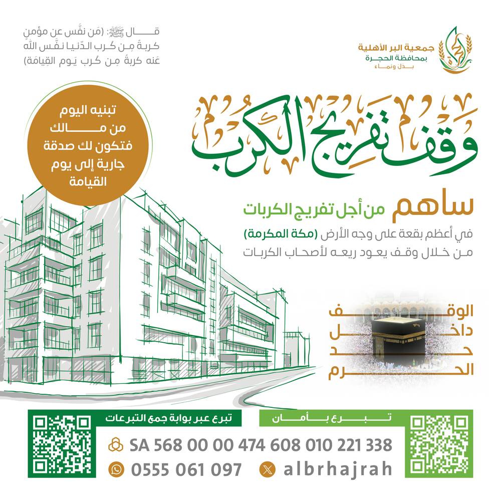 وقف تفريج الكرب ( المرحلة الأولى )