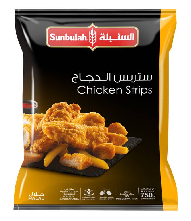 السنبلة ستربس الدجاج 750 جرام