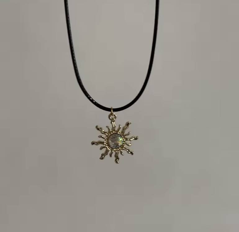 Sun necklace