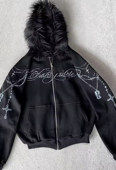 black jacket