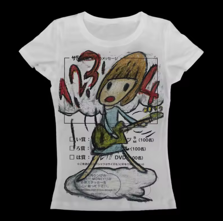 anime rock shirt
