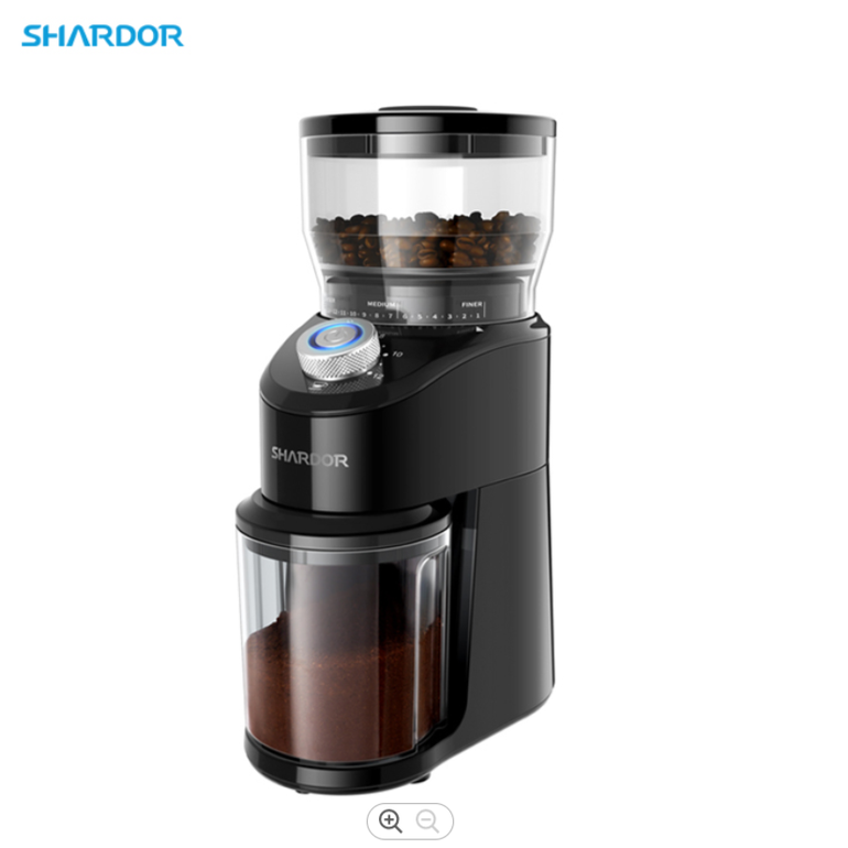 High Quality Grinding Setting 2-12 Cups Burr Conical Electric Coffee Grinder Coffee Equipment