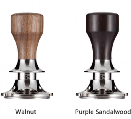 Adjustable Espresso tamper coffee 51 distributor 53MM wooden coffee tamper 58MM