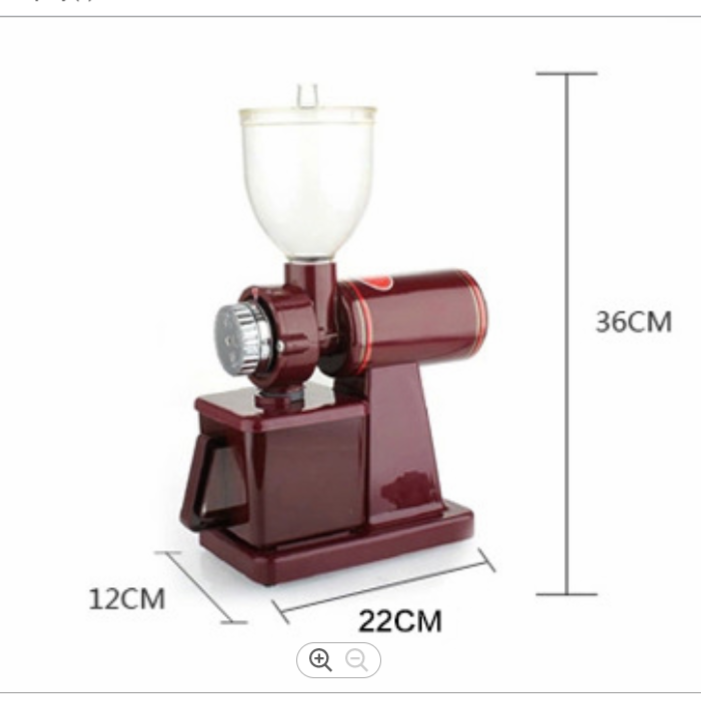 Coffee coffee grinding machine professional portable household coffee maker electric Burr electric type Burr grinders (conical) function cleaning cycle application household