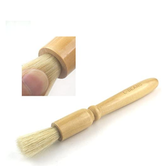 Coffee Grinder Cleaning Brush, Heavy Wood Handle &amp; Natural Bristles Wood Dusting Espresso brush Accessories for Bean Grain Coffee Tool Barista Home Kitchen