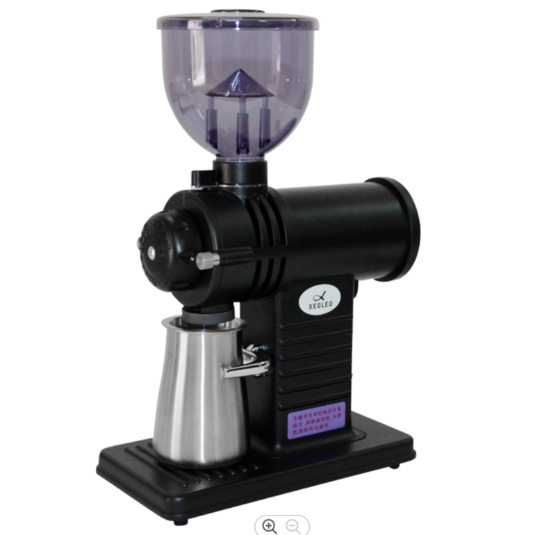 XEOLEO Electric Coffee grinder 78mm Ghost teeth Burr Coffee milling machine with filtering Coffee mill Powder machine 10 steps
