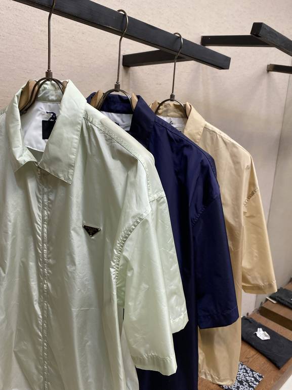 قميص برادا  - XL - بني