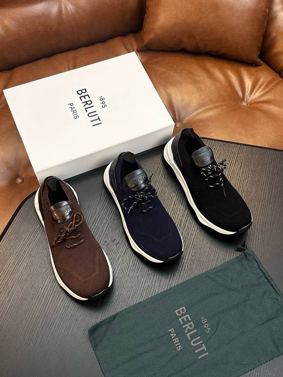 BERLUTI  - 45 - اسود