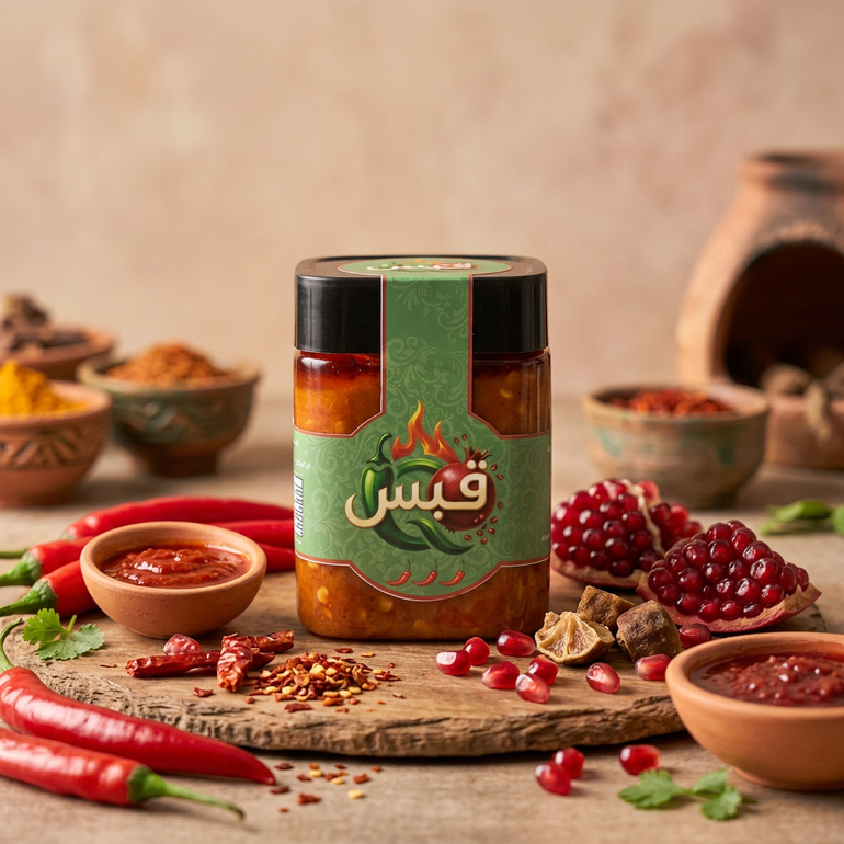فلفل قبس الرمان: لمسة جريئة للمشاوي