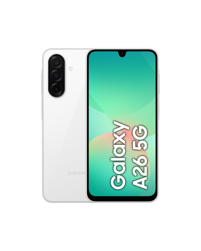 سامسونج A26 ذاكرة 128 جيجا 6رام 5G أبيض