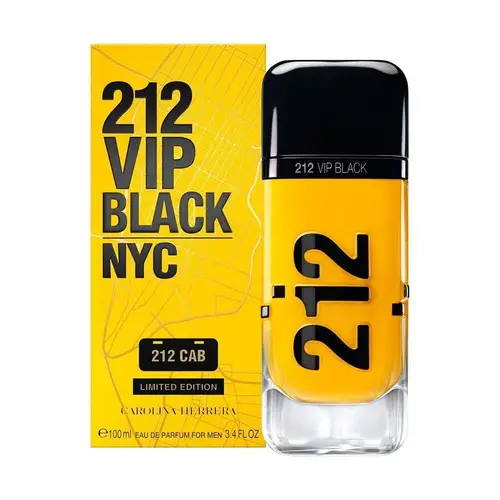 Carolina Herrera 212 VIP Black Cab Limited Edition Eau de Parfum 100ml