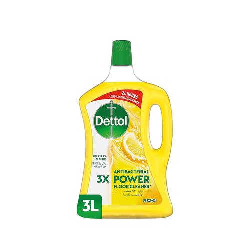 Dettol X3 Floor Cleaner 3L Lemon