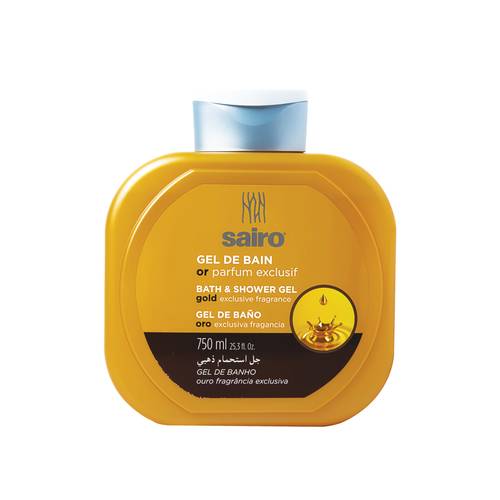 Sairo Gold Shower Gel 750 ml