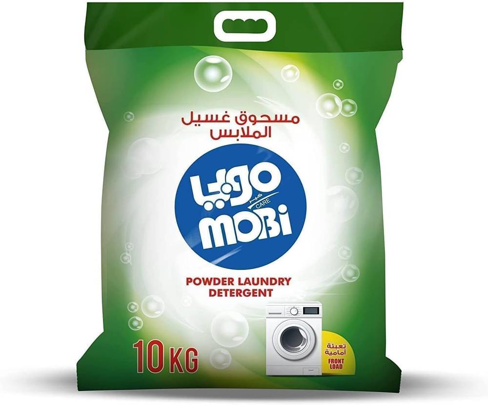 موبى مسحوق غسيل 10كيلو اخضر