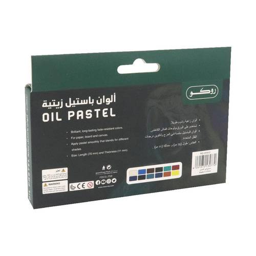 الوان باستل زيتي 12لون