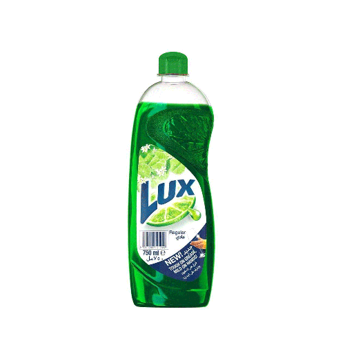 Lux dishwashing liquid regular 725 ml green