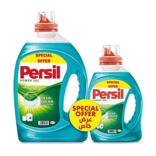 Persil power gel green 2.9 liters + 1 liter
