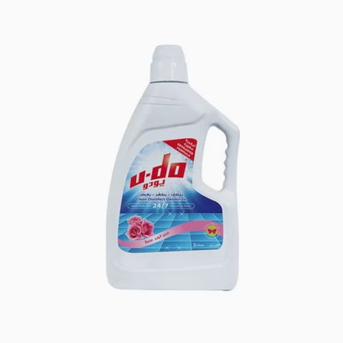 Yodo Cleaner, Disinfectant and Rose Fragrance 3L