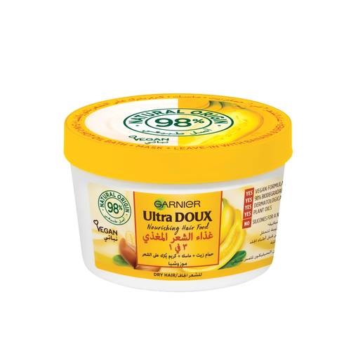Garnier Ultra Doux Hot Oil Bath With Banana & Shea 390 ml