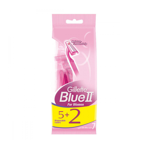 Gillette Blue 2 Women's Razor 5 + 2 Free