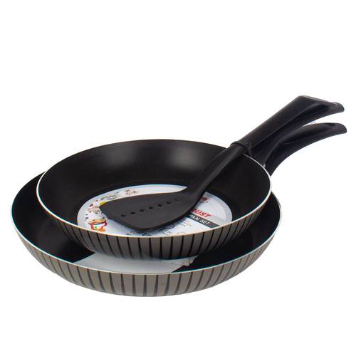 Trust gray tableware set, 3 pieces