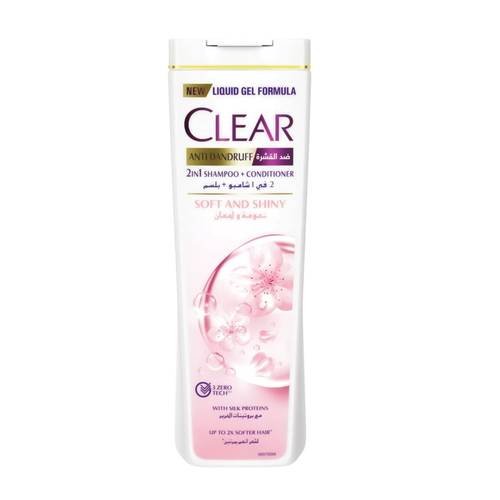 Clear Shampoo Shine & Softness 400 ml