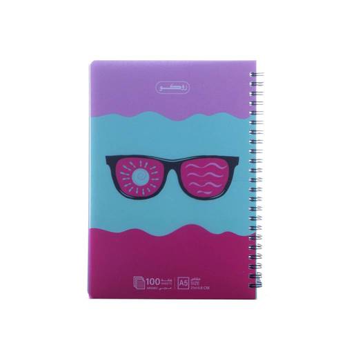 Roco Arabic wire notebook, 100 sheets