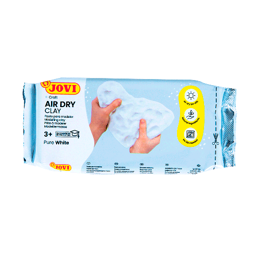 Clay molds 250g white
