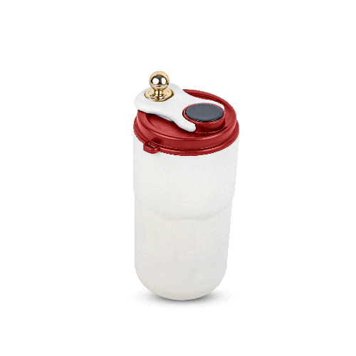 Forhome red stainless steel touch screen cup 420 ml