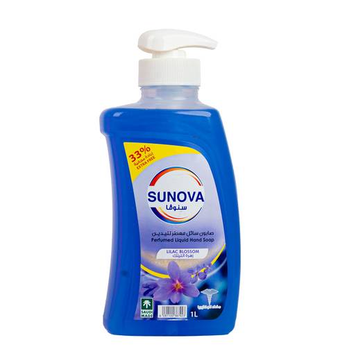 Sunova hand soap lilac 1 liter