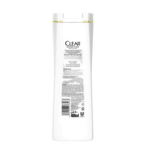 Clear Shampoo Shine & Softness 400 ml