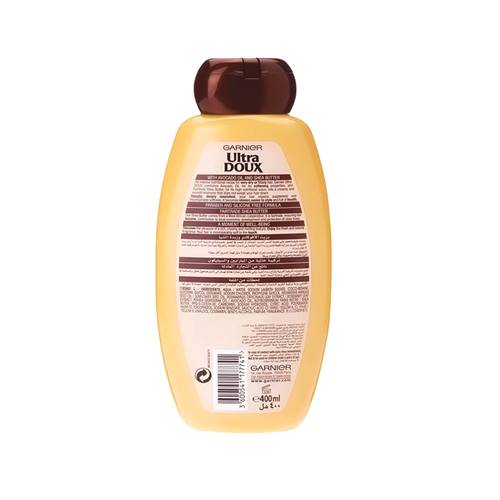 Garnier Ultra Doux Avocado Oil Shampoo 400 ml
