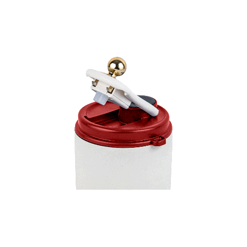 Forhome red stainless steel touch screen cup 420 ml