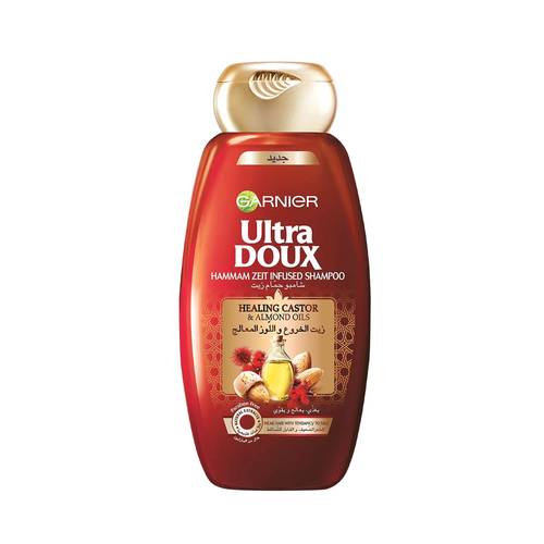 Garnier Ultra Doux shampoo with castor and almond 400ml