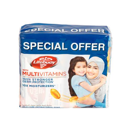 لايفبوي صابون عناية ناعمة2×125جرام