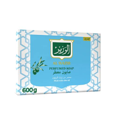 الوزيرصابون قوالب معطرمحضرمن زيت الزيتون 600ج
