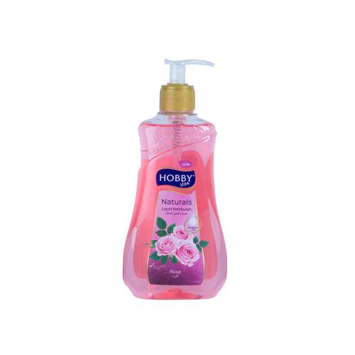 Hobby hand wash with rose scent, 400 ml
