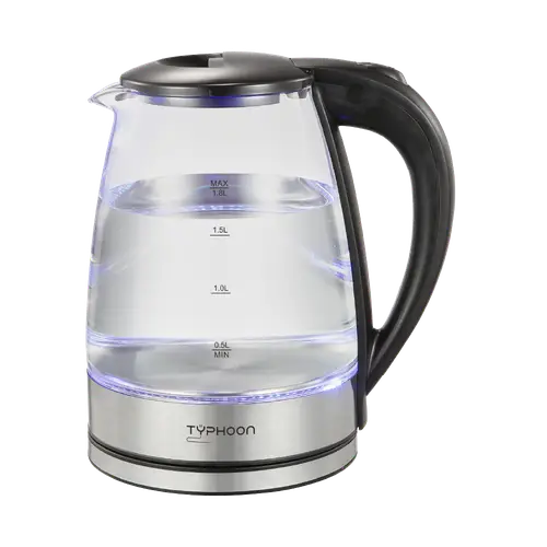 تايفون غلاية كهربائية زجاج  1.8لتر2200W