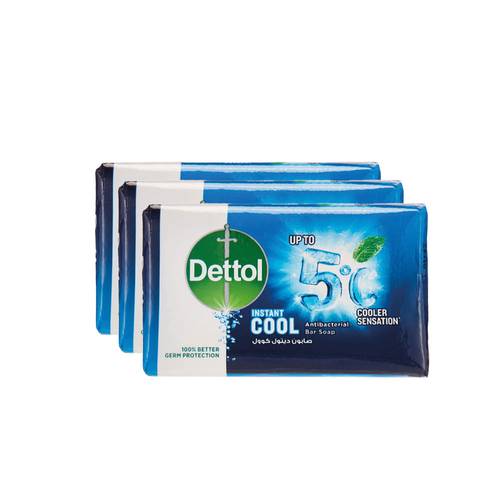 Dettol Cool Soap 3 x 70 grams