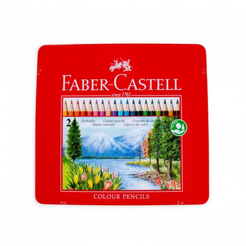 Faber-Castell wooden paints, 24 colors
