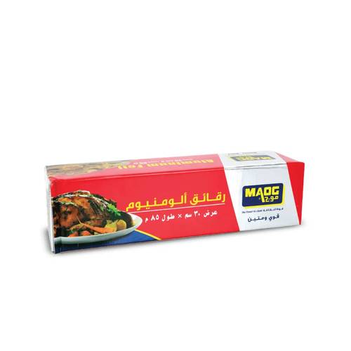 موج رقائق الومنيوم 30سم*85متر