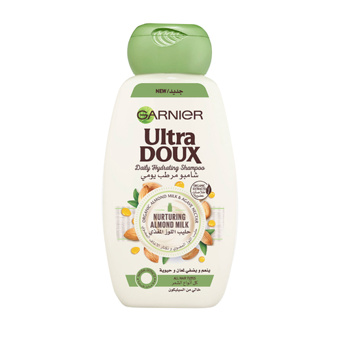 Garnier Ultra Doux Nourishing Almond Milk Shampoo 400ml