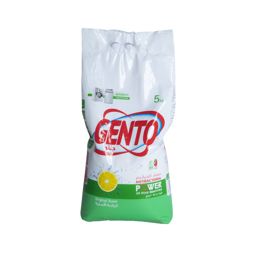 Gento washing powder, 4.5 kg, green, original scent