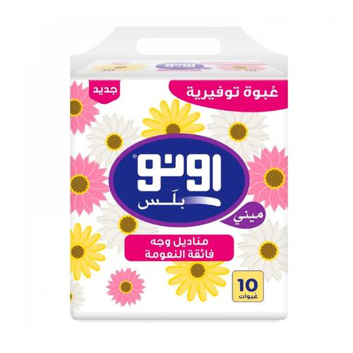 اونو بلس مناديل وجة ناعمة 150 منديل* 10 عبوة