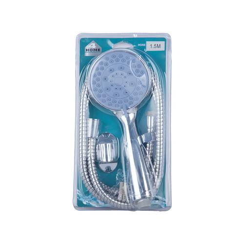 Forhome plastic chrome shower head, 1.5 metres