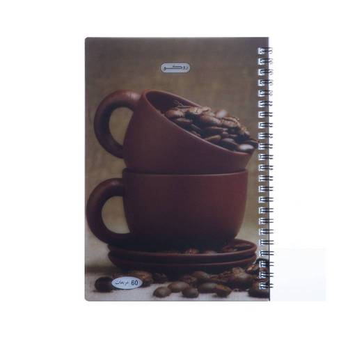 Roco wire square notebook, 60 sheets